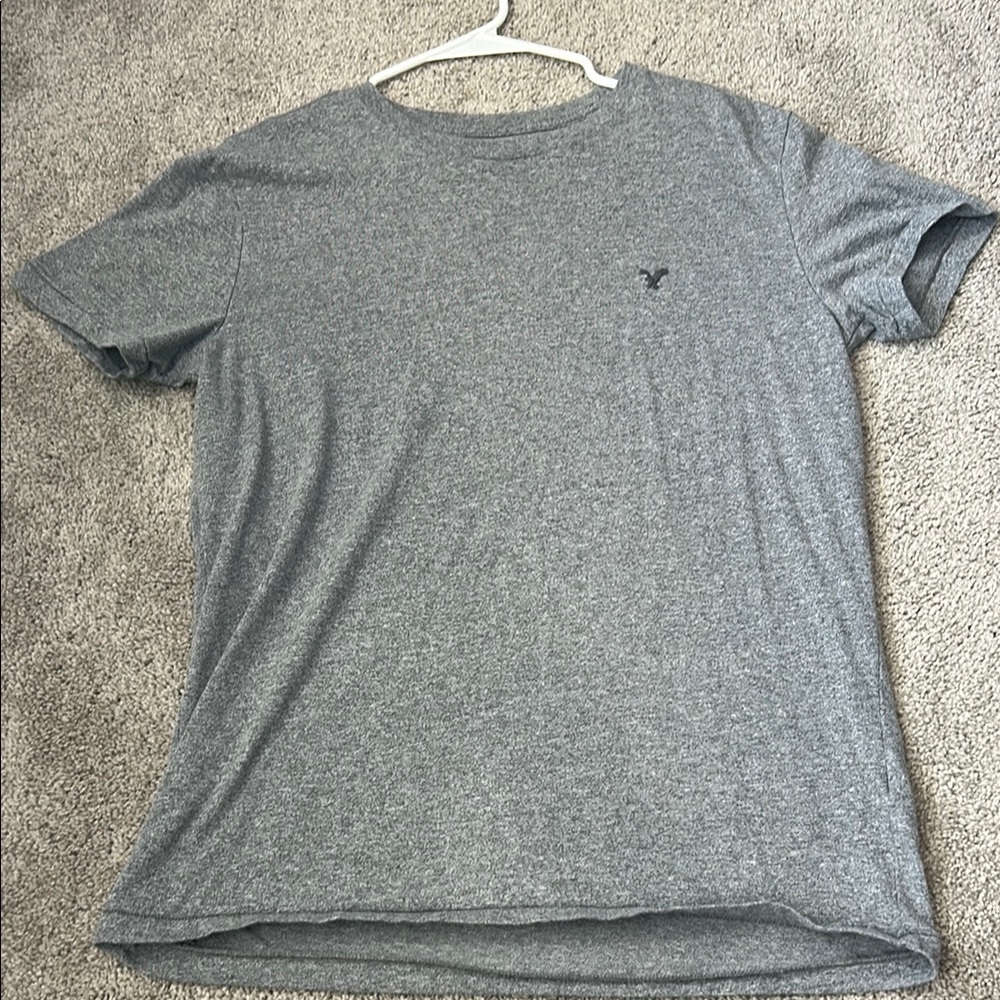 American Eagle Outfitters Gray Short Sleeve Tee